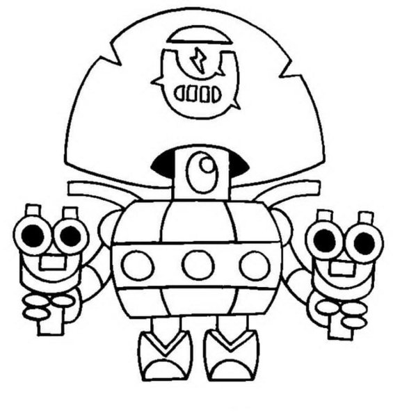 Раскраска Браво старс Нита