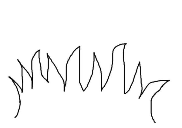 Трафарет травы