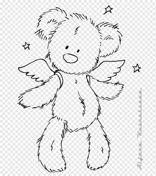 Раскраска "мишки"