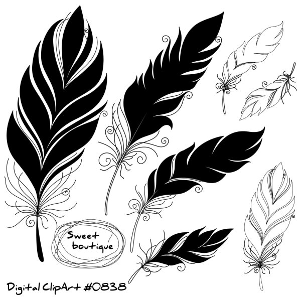 Перо векторное изображение