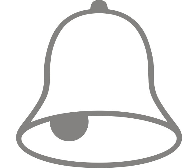 Колокольчик для раскрашивания