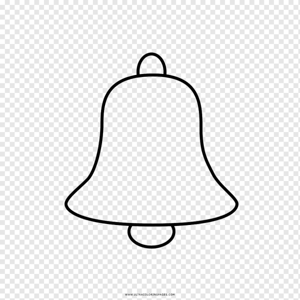 Звоночек раскраска для детей