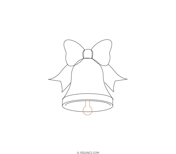 Колокольчик раскраска