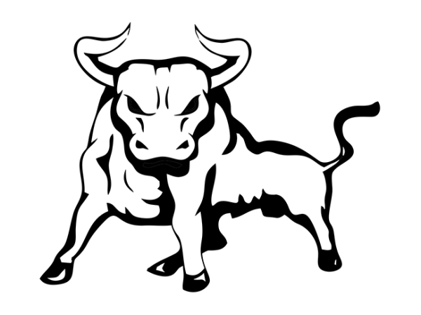 Бык рисунок