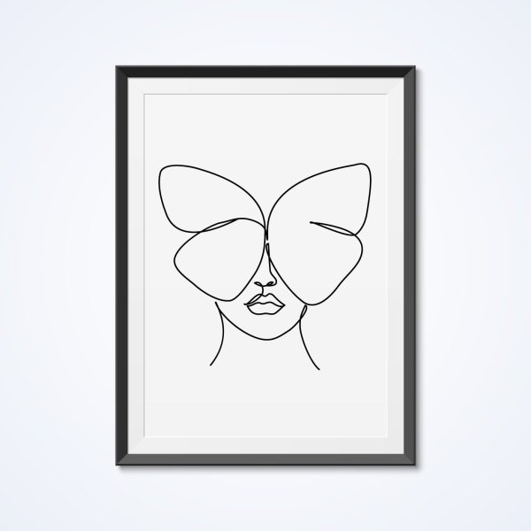 Контурные рисунки Минимализм