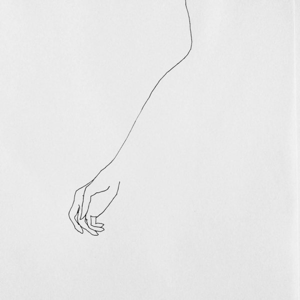 Минималистические зарисовки руки