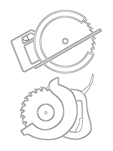 Пила для раскрашивания