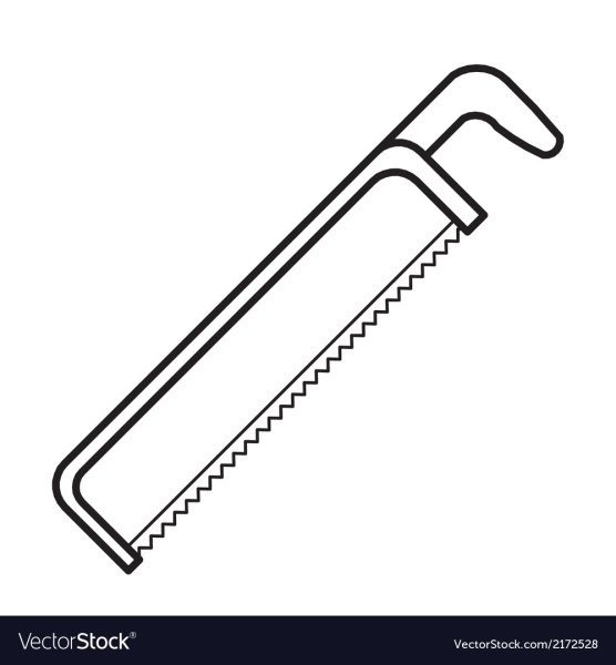 Ножовка раскраска