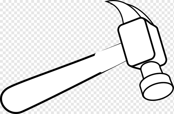 Молоток для детей чб