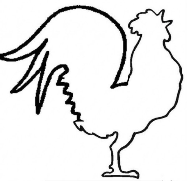 Петушок эскиз