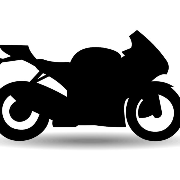 Трафарет мотоцикла для вырезания