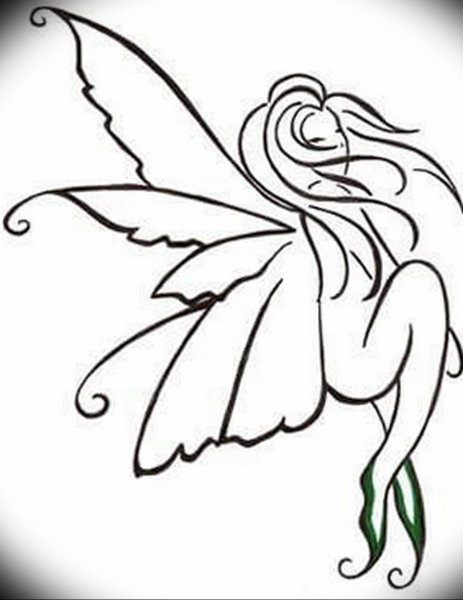 Фея эскиз