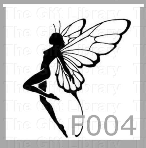 Силуэт девушки с крыльями