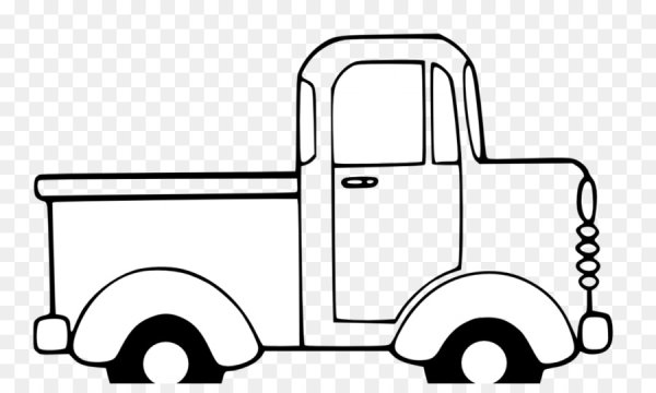 Грузовичок раскраска
