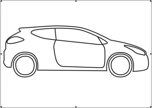 Раскраски Порше 911 Каррера