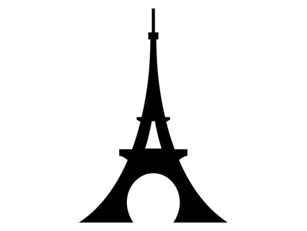 Эльфелевая башня Париж вектор