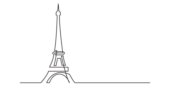 Эйфелева башня Минимализм