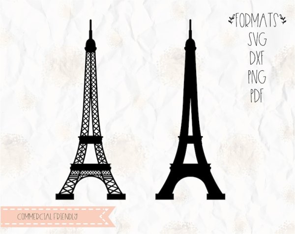 Эйфелева башня силуэт