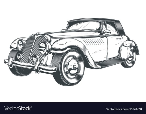 Mercedes 300 SL чертеж