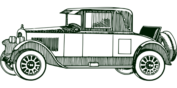 Ретро авто вектор