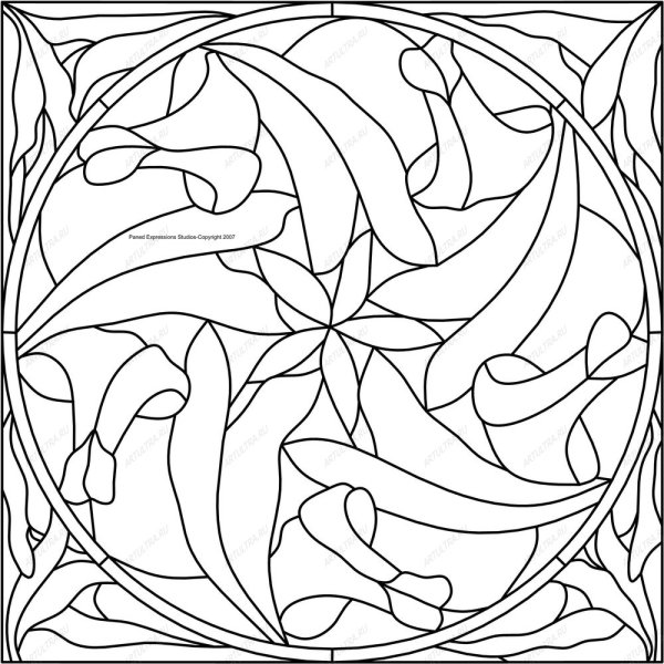 Эскиз витража