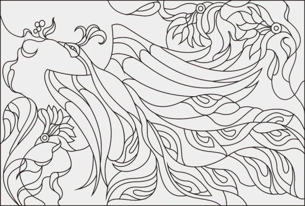 Эскизы для росписи по стеклу