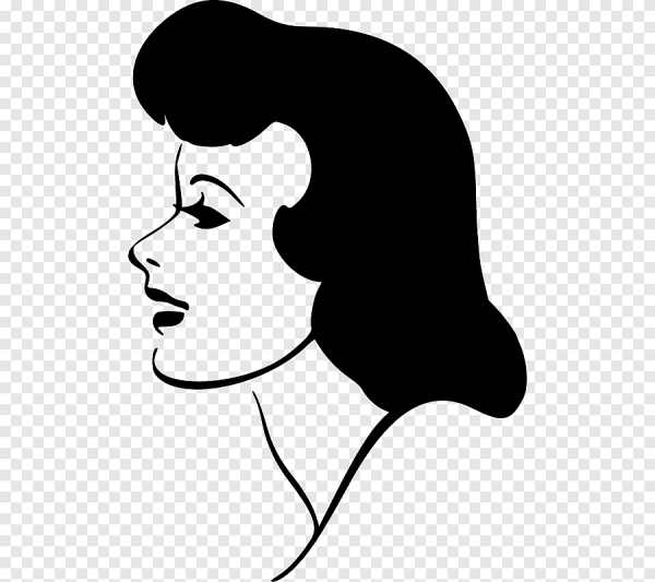 Очертание головы человека