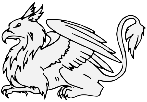 Грифон раскраска