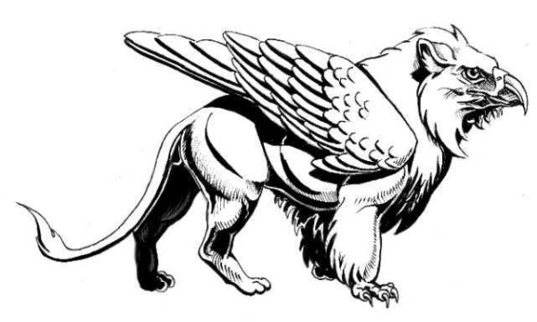 Грифон стилизованные изображения