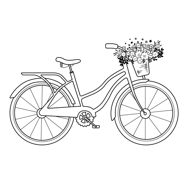 Велосипед для разукрашивания