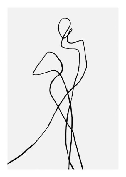 Стилизованные силуэты людей