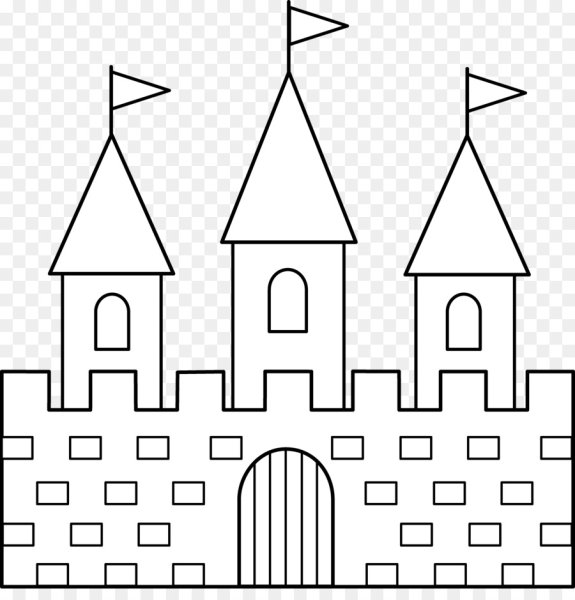 Дворец из геометрических фигур