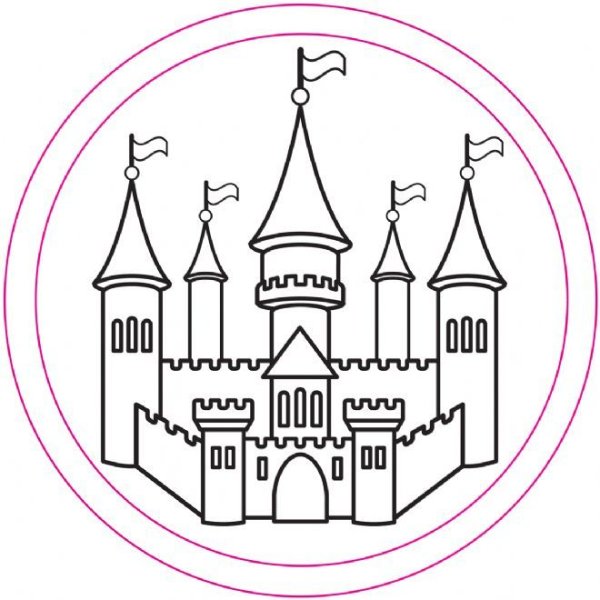 Диснейленд раскраска для детей