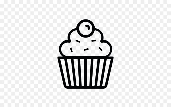 Кекс черно белый