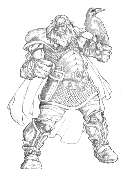 Викинг скетч