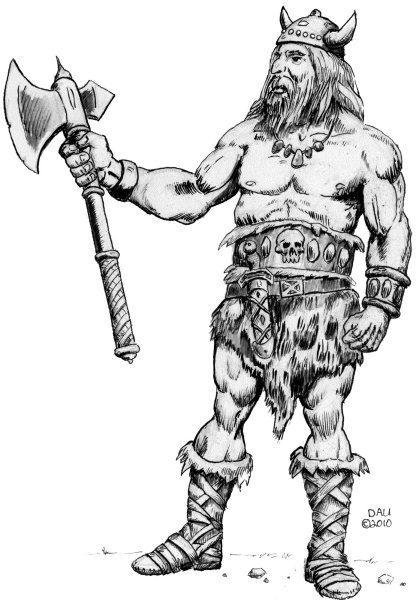 Викинг рисунок