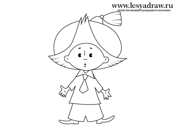 Незнайка рисунок