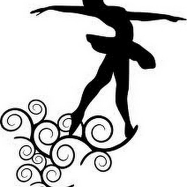 Силуэт для эскизов художественная гимнастика