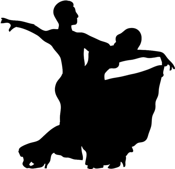 Контур танцующей пары