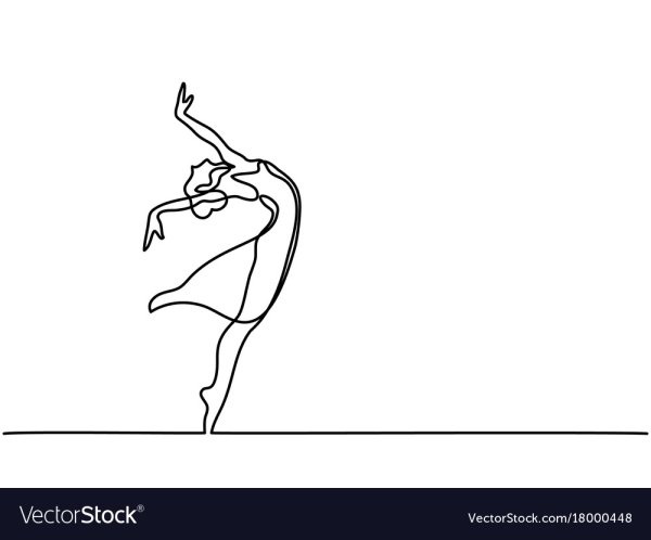 Силуэт балерины