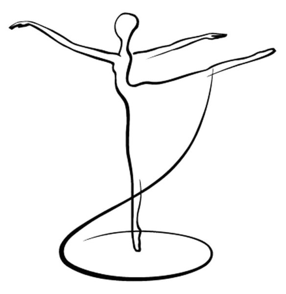 Силуэт балерины