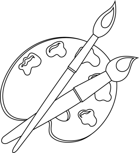 Палитра раскраска