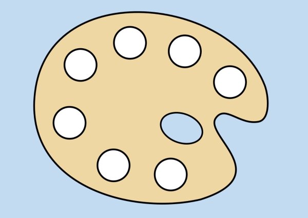 Палитра контур