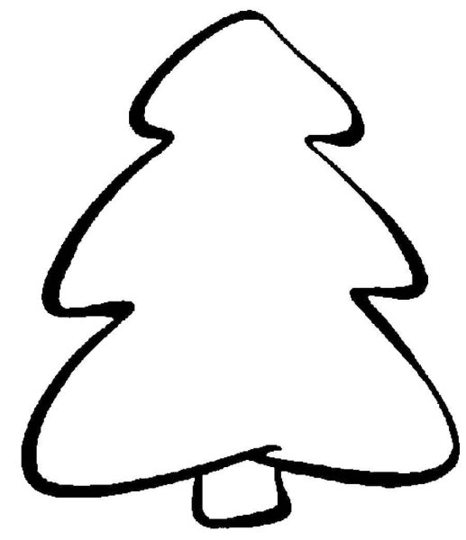 Елка карандашом