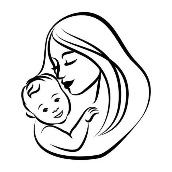 Изображение матери и дитя