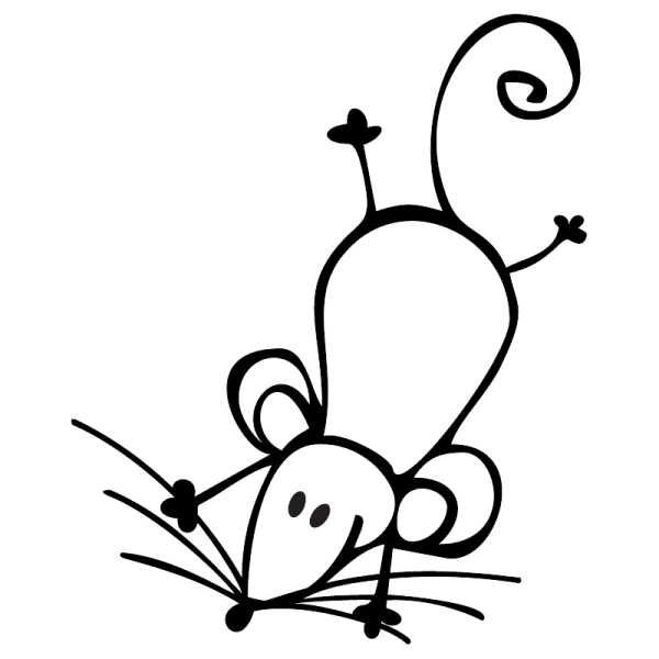 Мышка контур