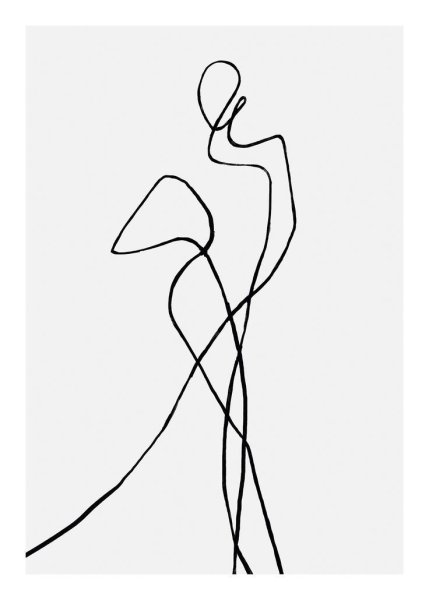 Стилизованные силуэты людей