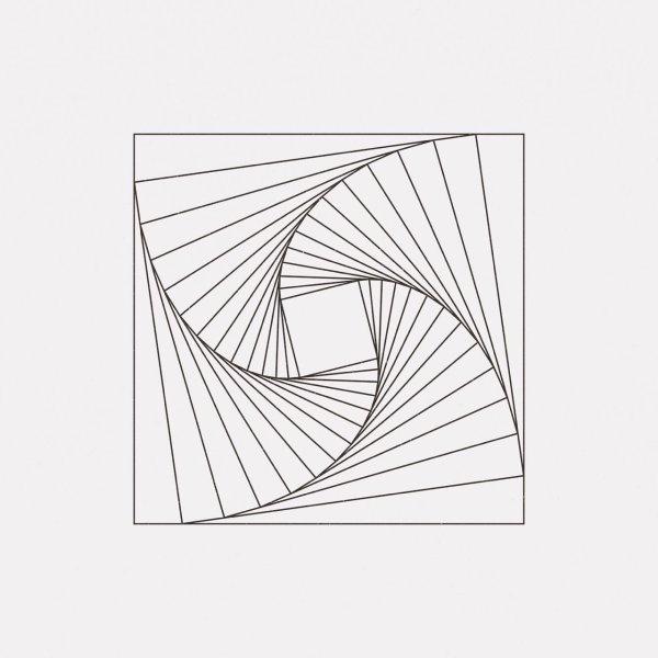 Композиция из прямых линий