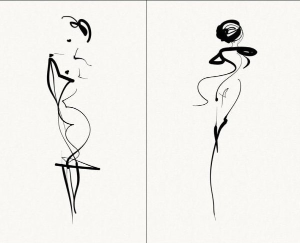 Наброски одной линией