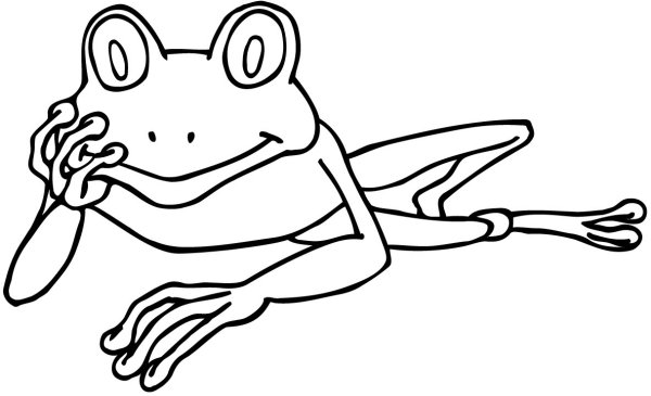 Жаба стилизованная